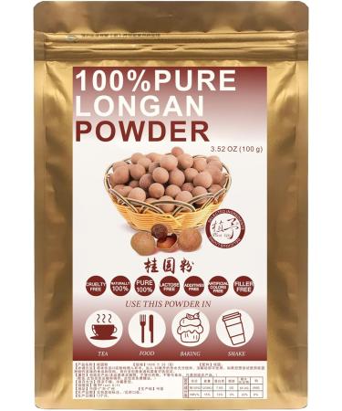 Plant Gift 100% Longan Powder 100G/3.25oz Non-GMO No Filler No additives Natural Longan Flour Best Flavor for Smoothie Drinks Tea and Baking Adds Flavor and Taste 2UK-PO0028 - Buy Online on GoSupps.com