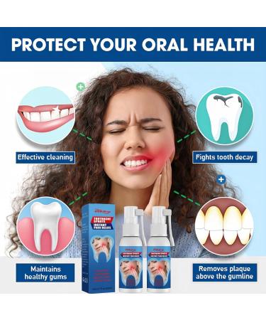 2PCS Toothache Relieving Spray Oral Care Spray Toothache Pain Relief for Adult for Teeth Health Instant Tooth Pain Relief Spray for Toothache Pain Spray for Toothache Relief Sore Gums Treatment - Buy Online on GoSupps.com