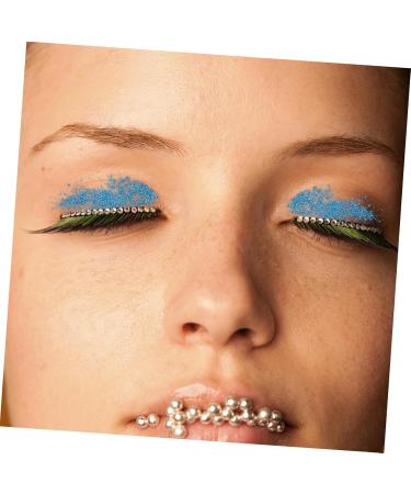 WOONEKY Glitter Eyeshadow Palette Eyeshadow Stick Glitter Makeup Glitter Eye Shadow Catrina Plastic Green - Buy Online on GoSupps.com
