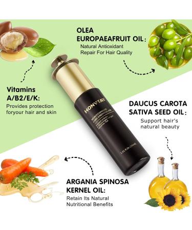 Moroccan Hair Oil 1.01 fl oz | Moisture Strength & Repair for All Hair Types | Best Black Hair Care - Buy Online on GoSupps.com