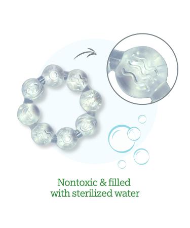 Green Sprouts Cooling Ring Teether | 6+ Months | Soothing Relief for Baby - Buy Online on GoSupps.com