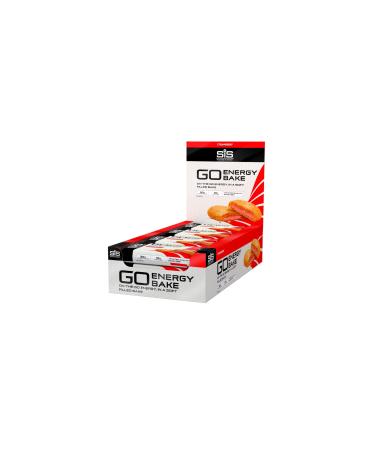 Science in Sport GO Energy Bakes 30 g Carbs High Carb Soft-filled Baked Energy Snack Strawberry Flavour 12 bars Strawberry 12 Count (Pack of 1)