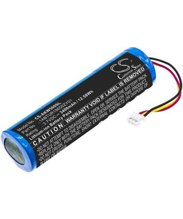 Replacement Battery for AKAI 5000 Solo EWI 5000 1ABTUR18650ZY01 (3400mAh)