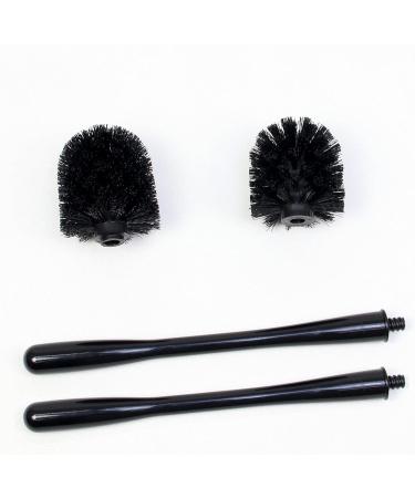Casaphoria Dark Black Toilet Plunger and Bowl Brush Combo - 2 Sets Long Handle for Bathroom Cleaning - Buy Online on GoSupps.com