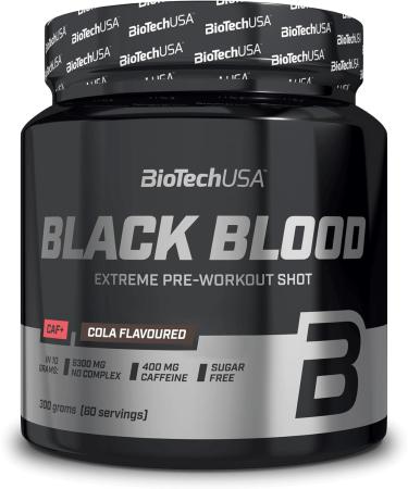 Black Blood CAF+ 300g BioTechUSA - Buy Online on GoSupps.com