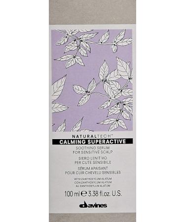 Davines Naturaltech CALMING Superactive Soothing Serum - Irritation Relief for Sensitive Scalps | 3.38 Fl. Oz. - Buy Internationally - Buy Online on GoSupps.com