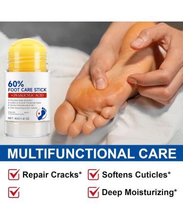  G n rique Urea Cream 60% Moisturizing Repair Foot Cream Deeply Hydrates and Softens Cracked Heels Cream for Very Dry and Damaged Feet 40g (2) - Buy Online on GoSupps.com