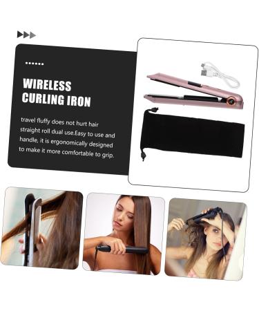 Healeved Curling Iron Cordless Power Tools Travel Curlers Cordless Tools Abs 21X4X3.5CM Golden - Buy Online on GoSupps.com