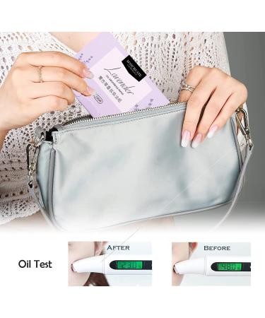 4 Packungen Gesichts-L schpapier Gr ntee labsorbierende Bl tter f r M nner Frauen 400 St ck Gesichts l Blotting Paper Gesicht Blotting-Papiere Face Oil Blotting Papers l-L schpapier Lavender - Buy Online on GoSupps.com
