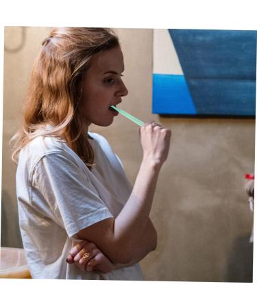 PartyKindom 4 Piece Travel Toothbrush Set | Colored Wooden Toothbrushes & Natural Gift for Gum Care - Buy Online on GoSupps.com