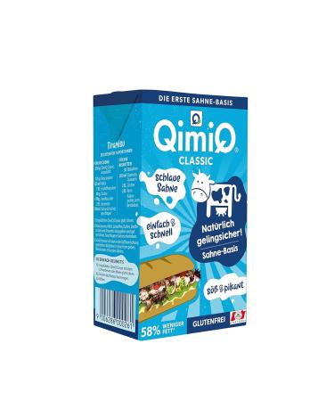 QimiQ Classic Natural Cream - 3x250g | Premium Dairy-Free Alternative for International Shipping - Buy Online on GoSupps.com