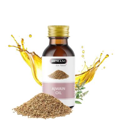 Hemani Ajwain Oil - 30ml | Pure Natural Therapeutic Trachyspermum Ammi Wellness Oil for Overall Wellbeing & Harmony | Premium Ajwain Oil for Health & Vitality