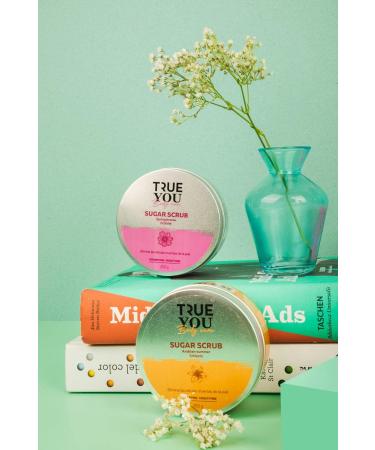 Buy TRUE YOU Sugar Scrub Spring Breeze - Exfoliating Body Scrub with Collagen & Vitamins A&E (6.76 oz) | International Shipping Available - Buy Online on GoSupps.com