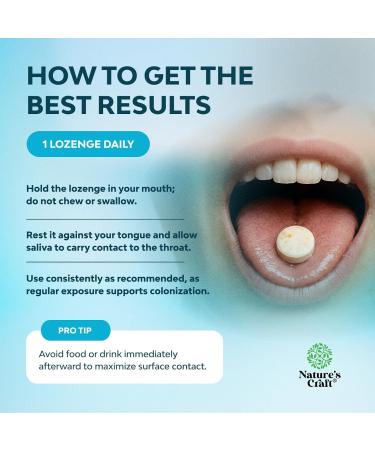 Oral Probiotics for Teeth and Gums - Minty Fresh BLIS K12 Oral Probiotics for Mouth Bad Breath Dry Mouth and Dental Health Support with 3 Billion CFU - Chewable Xylitol Lozenges Mint Flavor (60 Count) 60 Count (Pack of 1) - Buy Online on GoSupps.com