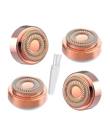 Flawless replacement heads Women Facial Hair Remover Replacement Heads Generation 2 for Finishing Touch Flawless Facial Hair Removal Tool for Face Double Halo Painless and Smooth 4 Count - Buy Online on GoSupps.com