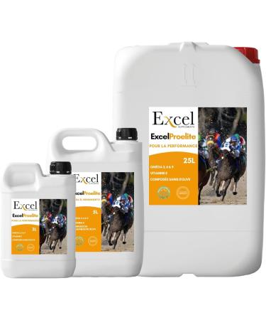 Excel Supplements Europe Excel ProElite 2-Liter | Horse Oil | Anti-inflammatory | Antioxidants | Natural Anti-Inflammatory | Muscle Development - Buy Online on GoSupps.com