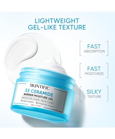 Moisturizing Cream for All Skin Types | Hydrating Facial Cream with Hyaluronic Acid & 5X Ceramides | Fragrance-Free Non-Comedogenic Moisturizer - Shop Internationally - Buy Online on GoSupps.com