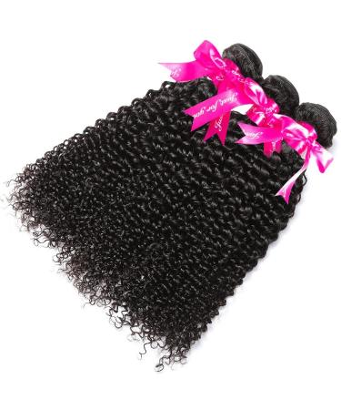 10A Brazilian Curly Hair Bundles - 12 14 16 Inch Kinky Curly Human Hair - Natural Color - International Shipping Available - Buy Online on GoSupps.com