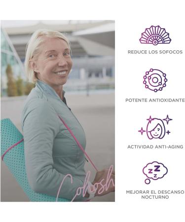 HSN Cohosh Cimicifuga Racemose black 800 mg 120 vegetable capsules helps with a calm and comfortable transition no GMO vegan glutenfree - Buy Online on GoSupps.com