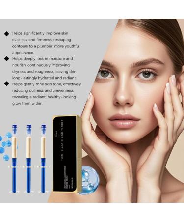 SURORAIN Peptide Collagen Elastic Essence Cream Micro-Molecular Collagen Anti-Wrinkle Lotion Firms Skin Long-Lasting Moisturizes Anti-Aging Suitable for All Skin Types (3PCS 5ml) - Buy Online on GoSupps.com