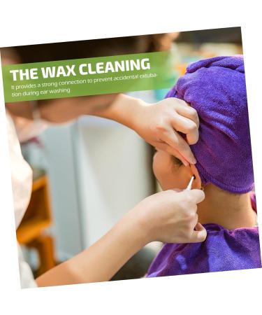 minkissy 100pcs Disposable Ear Washer Tips Medical Grade Ear Wax Cleaning Tools Safe and Flexible Design for Irrigation Transparent - Buy Online on GoSupps.com