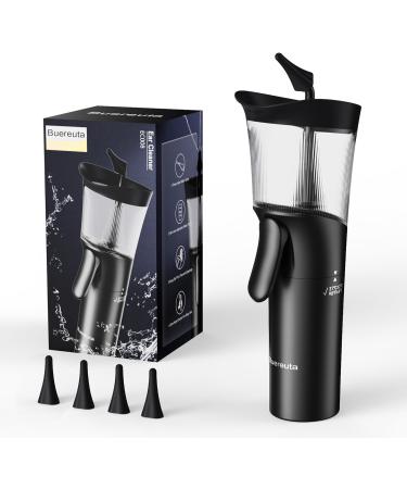 Ear Wax Removal Kit Professional Ear Cleaning Tool - Manual Irrigation System for Gentle Home Ear Care Soft Silicone Nozzle & One-Hand Operation - Buy Online on GoSupps.com