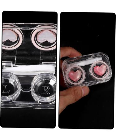Solustre 8-Piece Contact Lens Container Set | Cosmetic Lens Organizer & Storage Box | Ideal for Clinics - Buy Online on GoSupps.com