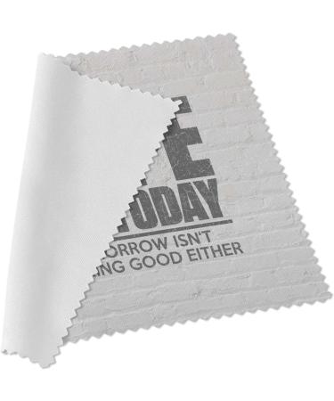 Urban Backwoods Nope Not Today Microfiber Cloth - Premium Glasses Cleaning Cloth for Superior Lens Care - Buy Online on GoSupps.com