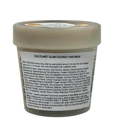 Daeng Gi Meo Ri Egg Planet Glam Coconut Hair Mask - Moisturizing Scalp & Hair Smooth & Shiny Finish 200ml | International Shipping - Buy Online on GoSupps.com