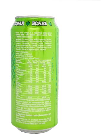  Muscle Moose Muscle Moose Juice Extreme Energy MJApple Green Apple 12-Pack of 500ml Green Oil Paint Bottles - Buy Online on GoSupps.com