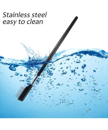 FOMIYES Metal Eyelash Comb Set - 4 Pieces Eyelash Separator & Eyebrow Brush for Perfect Grooming | Ideal Tool for Women & Girls - Buy Online on GoSupps.com