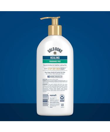 Gold Bond Healing Skin Therapy Lotion with Aloe 14 oz - Fragrance Free, Non-Greasy, Hypoallergenic - Buy Online on GoSupps.com