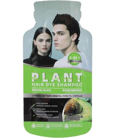 TARSHYRY 10 PCS Bubble Hair Dye Frizz Control Nourishing Black Hair Dye Shampoo for Gray Hair Coverage 30 Ml for Gray Hair Color Bubble Dye Color Conditioner Shampo - Buy Online on GoSupps.com