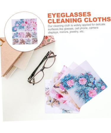 Uonlytech 50 Pcs Glasses Cleaning Cloth - Premium Microfiber Eyeglass & Screen Cleaner for Sunglasses and Phones - Buy Online on GoSupps.com