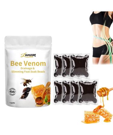Lukmlca Bee Venom Foot Soak Beads Lukmlca Bee Venom Lymphatic Drainage & S_li_mming Foot Soak Beads Bee Venom Lymphatic Drainage Foot Soak Natural Herbal Foot Soak Beads (1Bag/7pcs) - Buy Online on GoSupps.com