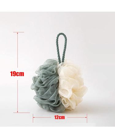 TCOTBE 4 Pack Loofah Bath Sponge - Lace Mesh Loofahs Multi Color Assortment - Buy Online on GoSupps.com