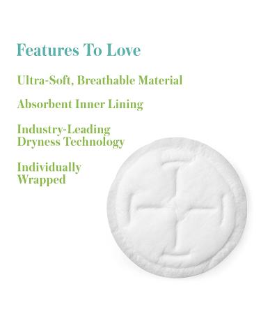 Evenflo Feeding Disposable Breast Pads for Nursing Women  Breathable and High Absorbency White (Pack of 100) 100 Count (Pack of 1) White - Buy Online on GoSupps.com