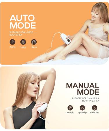 Skinzeal IPL Hair Removal Laser Device - 999 999 Pulses 5 Energy Levels Painless for Body Armpit Face & Bikini - Suitable for Women & Men - Buy Online on GoSupps.com