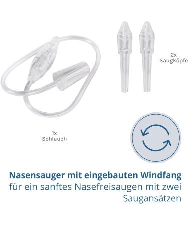 Klugzeug Baby Nasal Aspirator - Gentle Nasal Aspirator for Infants | Fast International Shipping - Buy Online on GoSupps.com