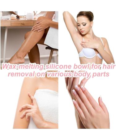 Fituenly Reusable Silicone Wax Shell for Warmers | Non-Stick Wax Pot Replacement & Spatula | Ideal for Home Salon - Buy Online on GoSupps.com