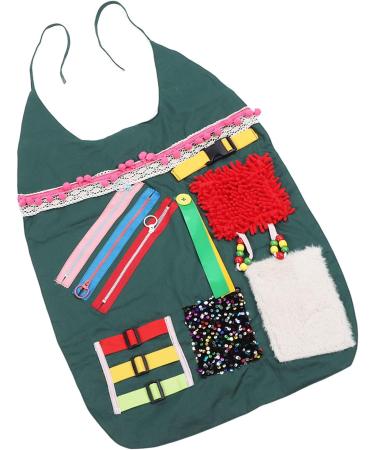 Jauarta Sensory Blanket Apron Anxiety Relieving Elderly Alzheimer Activities Apron for Memory Loss Dementia - Buy Online on GoSupps.com