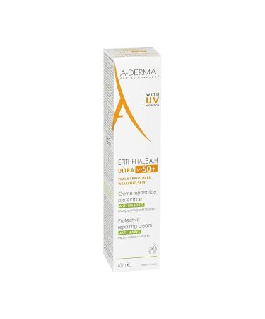 Buy A-Derma Epitheliale AH Ultra Cream SPF 40ml | Soothing Skin Repair Lotion for Sensitive Skin - International Shipping Available - Buy Online on GoSupps.com