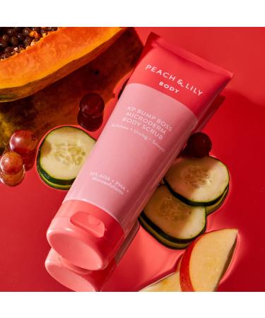 Peach & Lily KP Bump Boss Microderm Body Scrub | 10% AHA for Smooth, Silky-Soft, Radiant Skin | Clean, Non-Toxic, Cruelty-Free | 8.11 Oz - Buy Online on GoSupps.com
