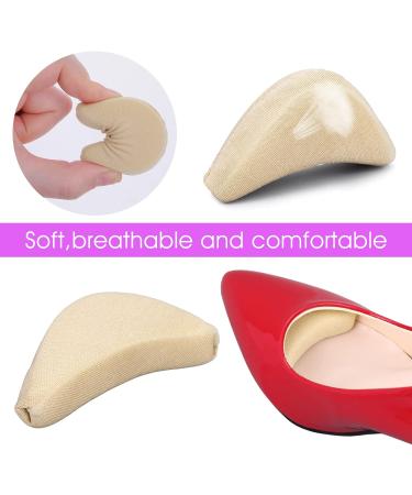 Adjustable Shoe Filler Big Toe Plug Set - Foot Pain Relief for Women, Reusable Inserts for High Heels - 2 Pairs - Buy Online on GoSupps.com
