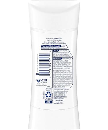 Dove Advanced Care Invisible Antiperspirant Stick Deodorant for Women Sheer Fresh Formulated to leave no White Marks on 100 colors 74 g - Buy Online on GoSupps.com