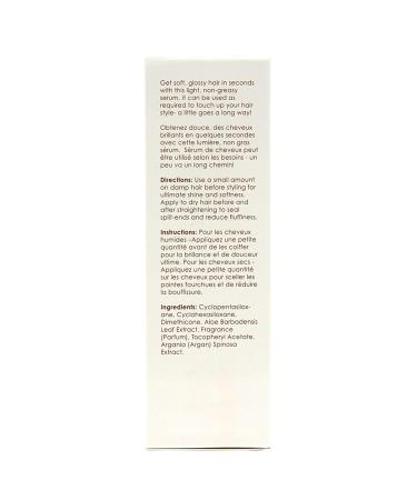 HerStyler Hair Serum - Argan Oil & Vitamin E | Anti-Frizz & Nourishing for All Hair Types | 2 Fl Oz - Buy Online on GoSupps.com