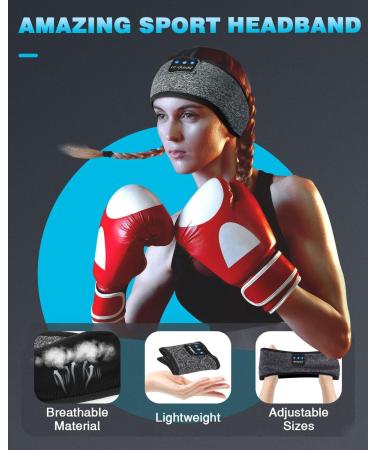 LC-dolida Bluetooth Headband - Wireless Sleep Headphones for Travel Yoga Sports & Relaxation - Buy Online on GoSupps.com