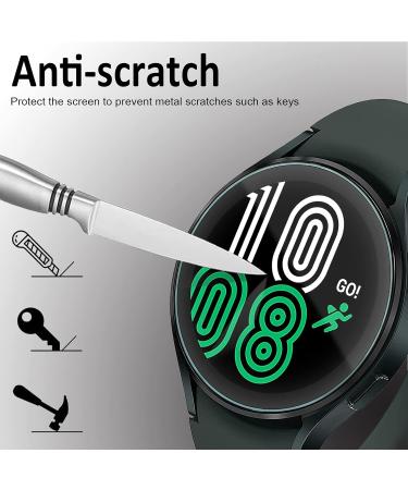 SPGUARD 4 Pack Tempered Glass Screen Protector for Galaxy Watch 4 44mm/ Watch 5 44mm - Samsung Accessories - Buy Online on GoSupps.com