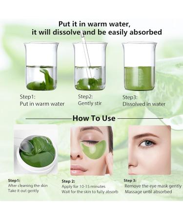 Buy Under Eye Patches for Dark Circles - Aloe Vera Hydrating Eye Gel Pads for Puffiness & Wrinkles - 30 Pairs for Firm Skin - Buy Online on GoSupps.com
