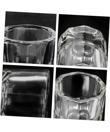 Beaupretty 8 Pcs Manicure Tools Dappen Dish for Acrylic Nails Acrylic Dappen Nail Acrylic Container Mixing Manicure- Glass Cups Bowls Jewelry Kit Nail Tools Manicure Glass Dishes Bracket Mini - Buy Online on GoSupps.com